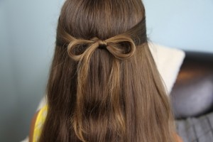 The Subtle Bow Hairstyle