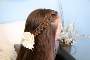 4-Strand Slide Up Braid | Cute Girls Hairstyles