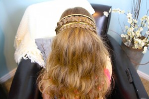 Double Braided Sparkle Headband