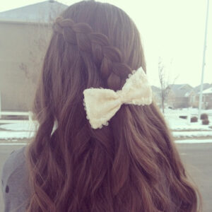 Pancake Lace Braid | Long Hairstyles