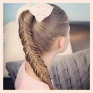 Reverse Fishtail Braid | Cute Braided Hairstyles