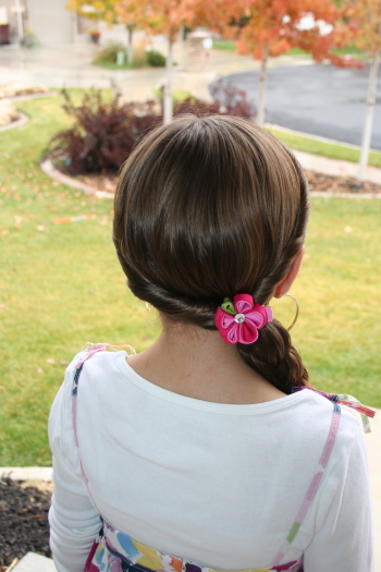 Hairstyles  Double-Twists into Side Braid - Cute Girls 