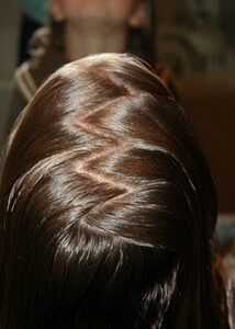 Top view of the Zig Zag Part