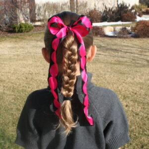 Back view of the Simple Braid | Daddy-Do Hairstyles