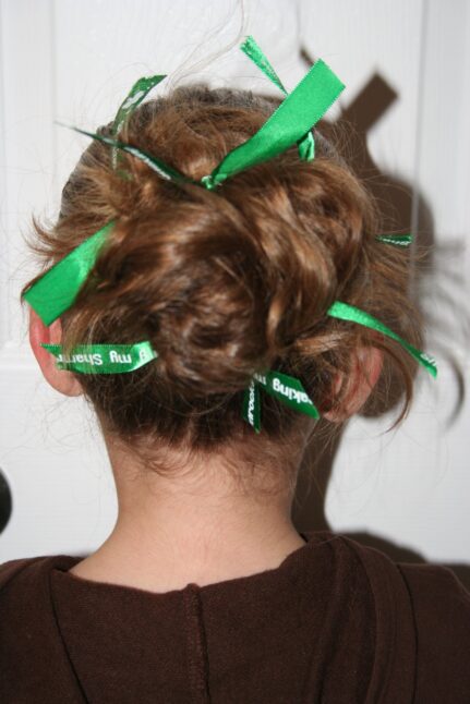 St.Patty Bun | St. Patrick's Day Hairstyle