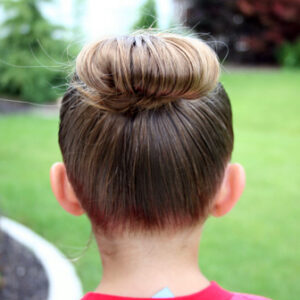 Back view of the High Cheer Bun