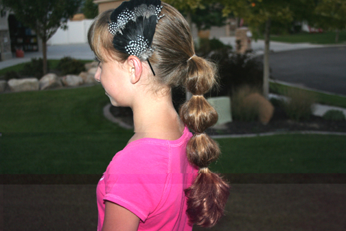 Princess Jasmine Ponytail  Bubble Braid  Cute Girls Hairstyles