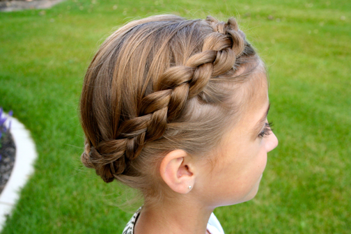 Dutch Crown Braid