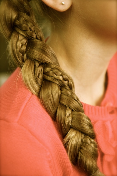 40 Summer Festival Hairstyle Ideas : Side French Braids with Hoops + Hair  Down