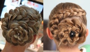 Dutch Braided Flower | Updo Hairstyles