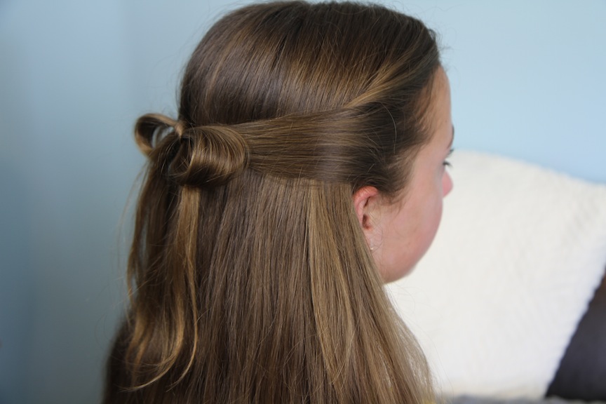 Image of Side braid with a bow hairstyle youtube shorts