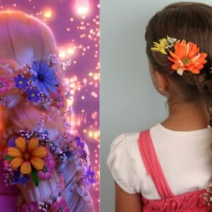 Rapunzel Braid Hairstyle | Disney's Tangled