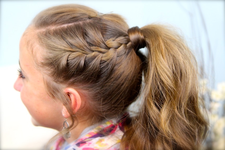 50+ Braided Hairstyles To Try Right Now : High School Braid Pigtails