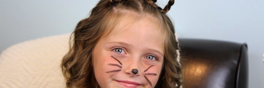 Braided Kitty Cat Ears | Halloween Hairstyles