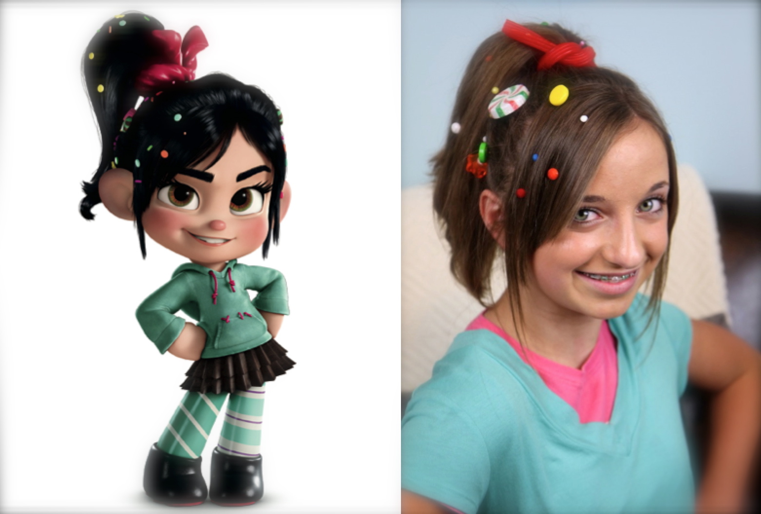 Vanellope Hair Pins - Vanellope Hair Candy - Vanellope costume, Vanellope  Von Schweetz Hair Pins