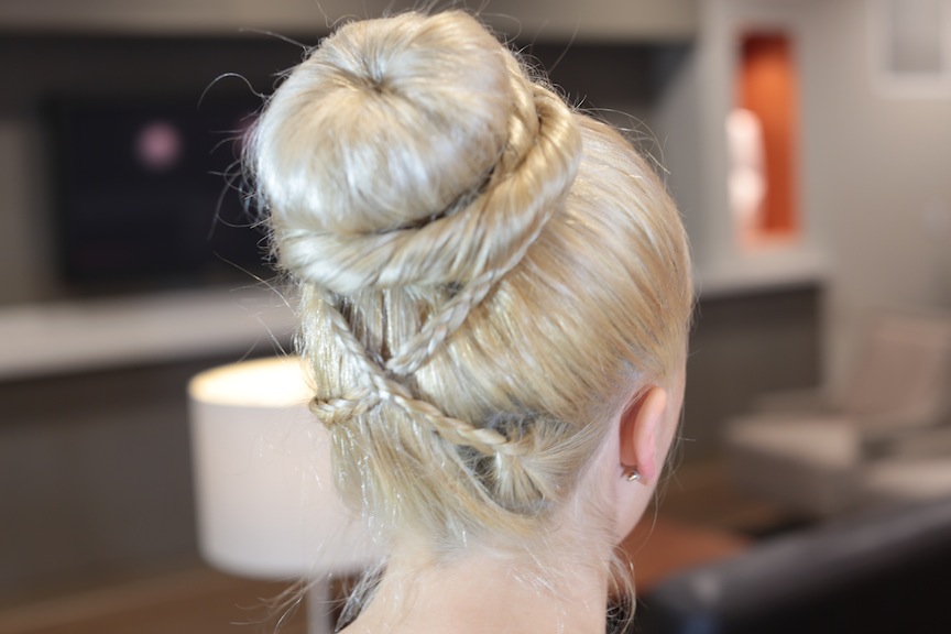 Cross-Braid Sock Bun | Updo Hairstyles - Cute Girls Hairstyles Cross-Braid Sock Bun | Updo Hairstyles - Cute Girls Hairstyles