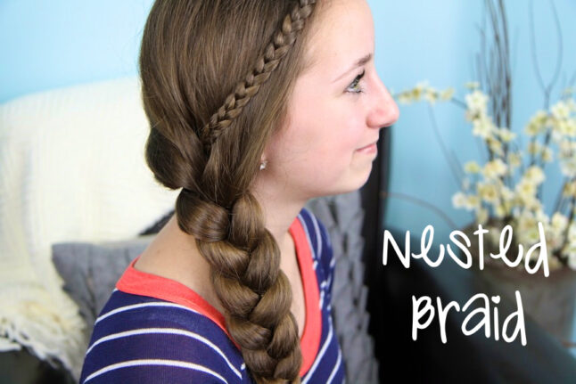 The Nested Braid | Cute Braids | Hairstyles