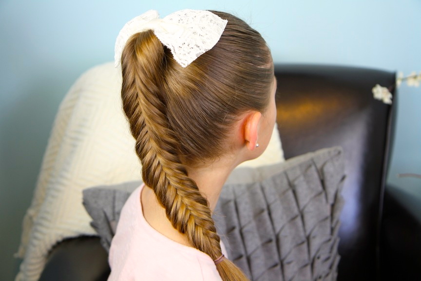 Reverse Fishtail Braid Cute Braid Hairstyles Cute Girls