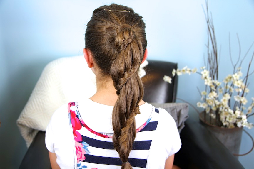 Lace Braid Ponytail