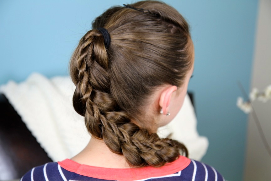 Back view of Stacked Twist | Braided Hairstyles