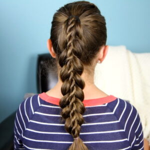 Back view of Stacked Twist | Braided Hairstyles