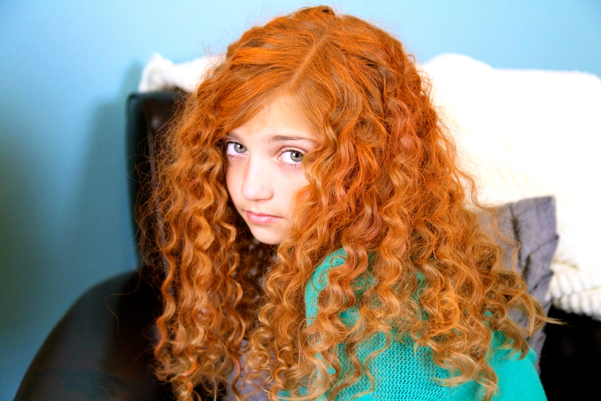 Merida's Hair | No-Heat Straw Curls | Disney Hairstyles