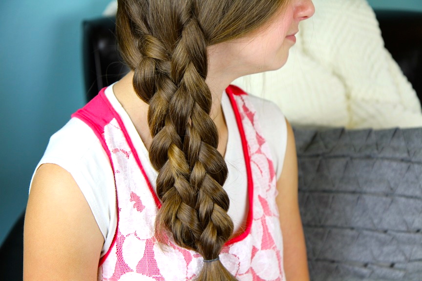 Lace Up Braid Easy Braid Hairstyles Cute Girls Hairstyles