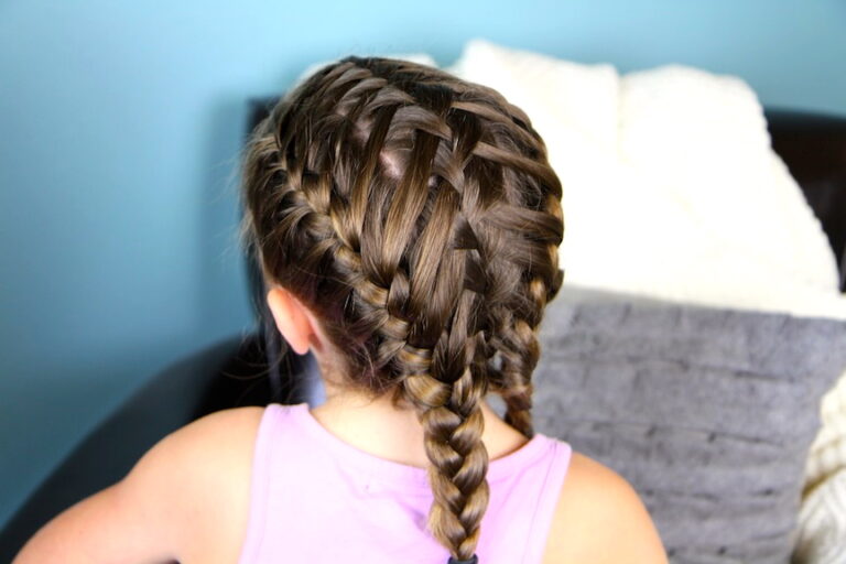 Waterfall Braids into Double Frenchbacks | Sport Hairstyles - Cute