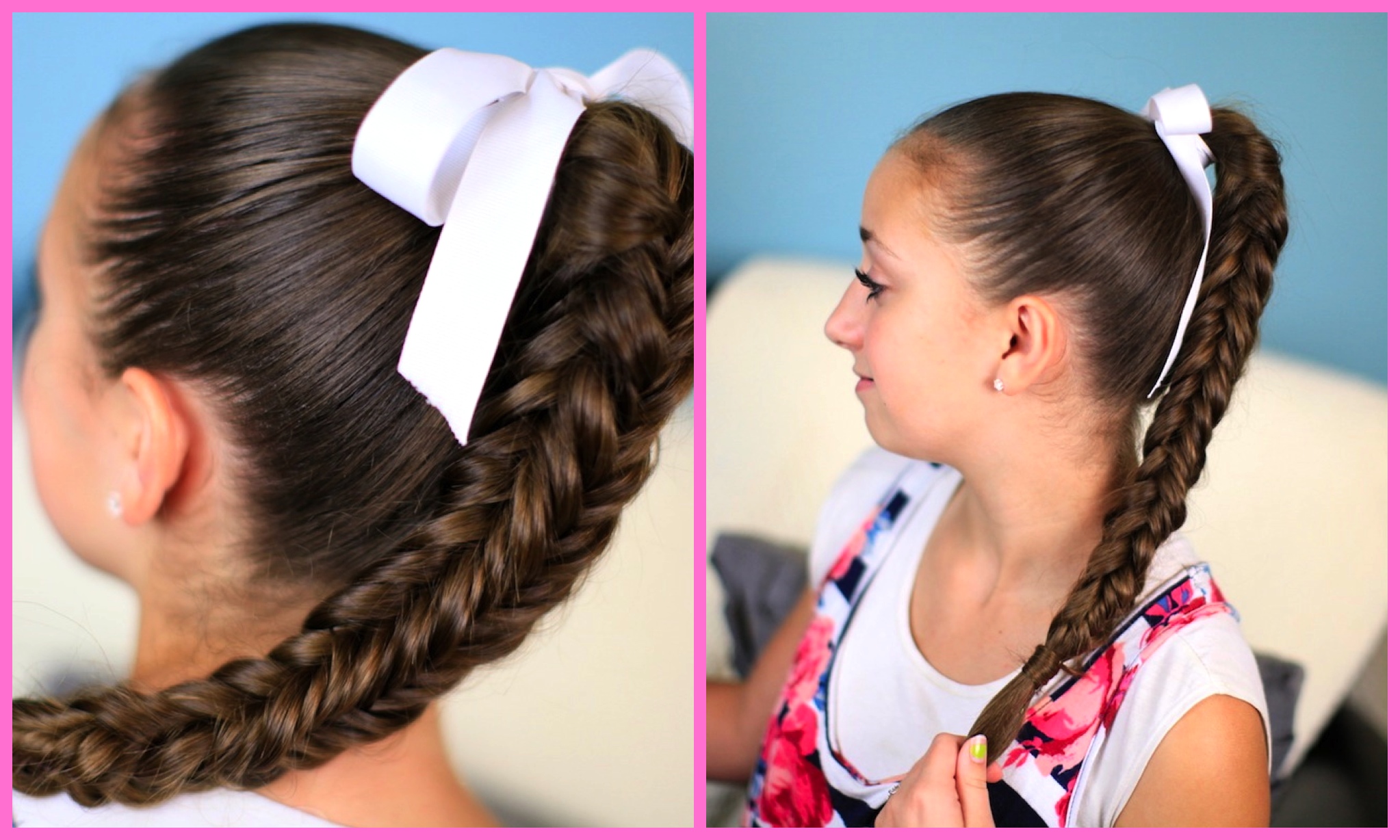 Box Fishtail Braid Cute Braid Ideas Cute Girls