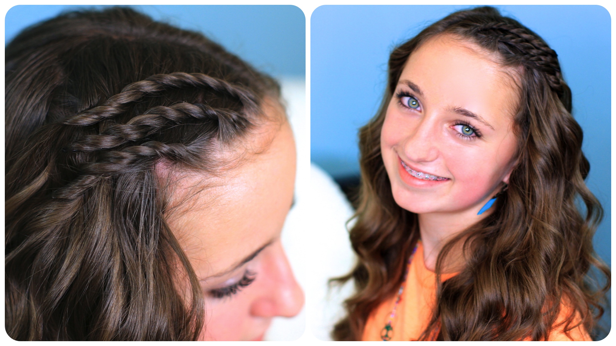 Triple Lace Side Twists and Bonus Video by Twins - Cute Girls Hairstyles Triple Lace Side Twists and Bonus Video by Twins - Cute Girls Hairstyles