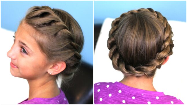 Crown Twist | Cute Updos