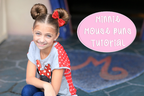 Minnie Mouse Buns | Disney Hairstyles