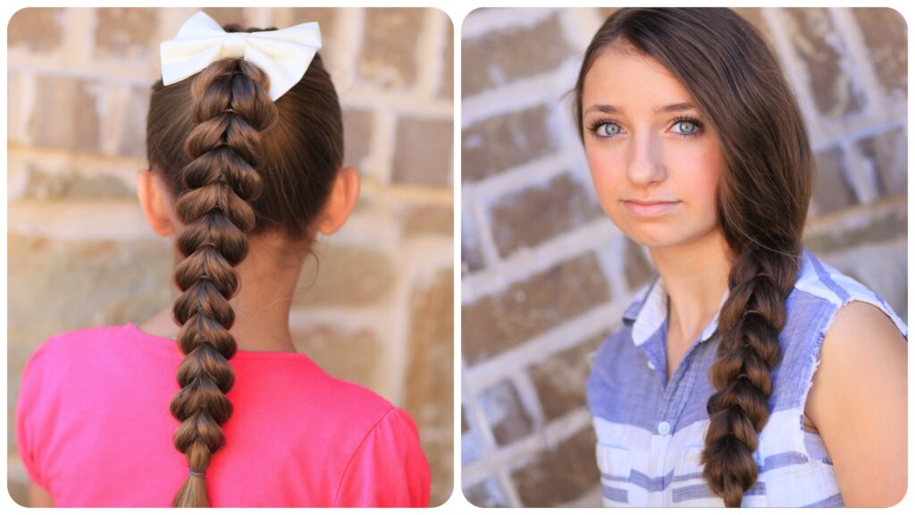 Pull-Through Braid | Easy Hairstyles