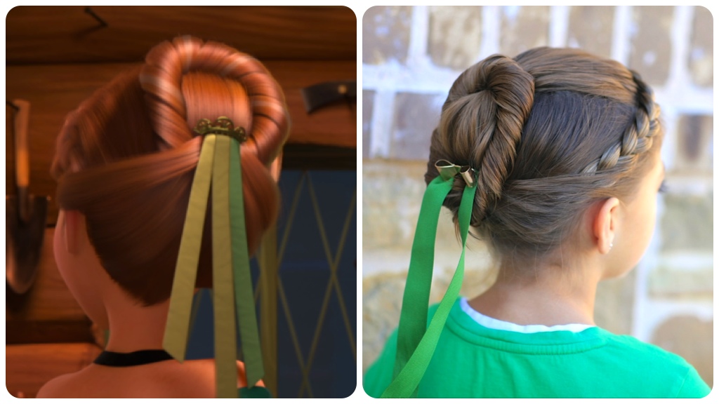 Anna S Coronation Hairstyle Inspired By Disney S Frozen