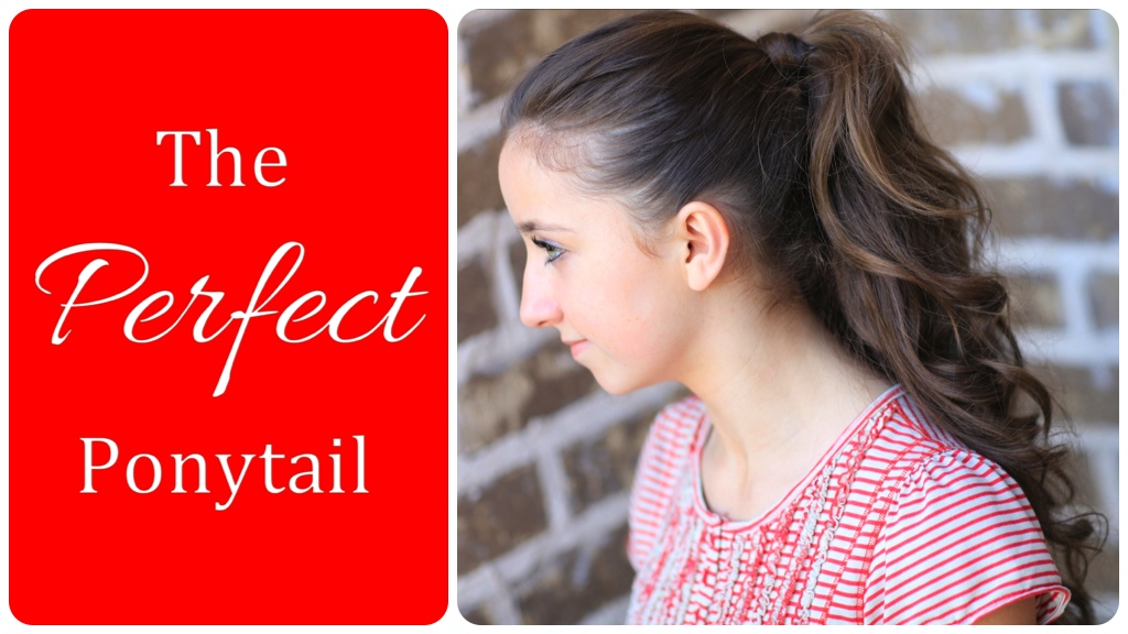 Little Girl Twisted Flip Ponytail Hairstyle - Girl Loves Glam