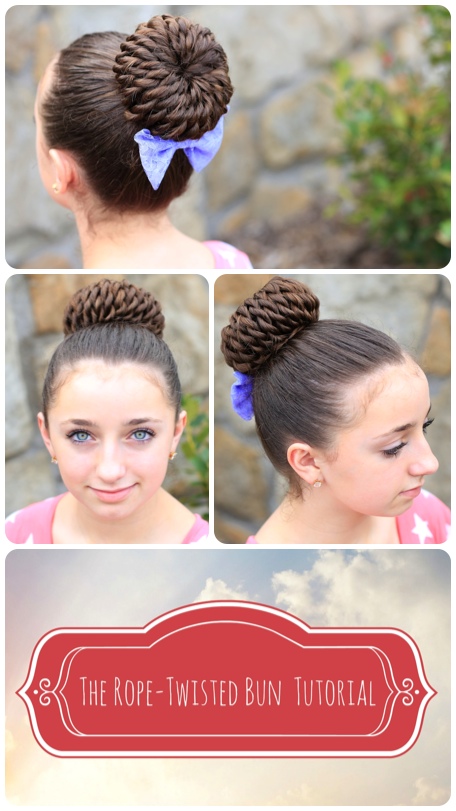 Basket Weave Braid Woven Bun Hairstyle  Hairstyles For Girls - Princess  Hairstyles