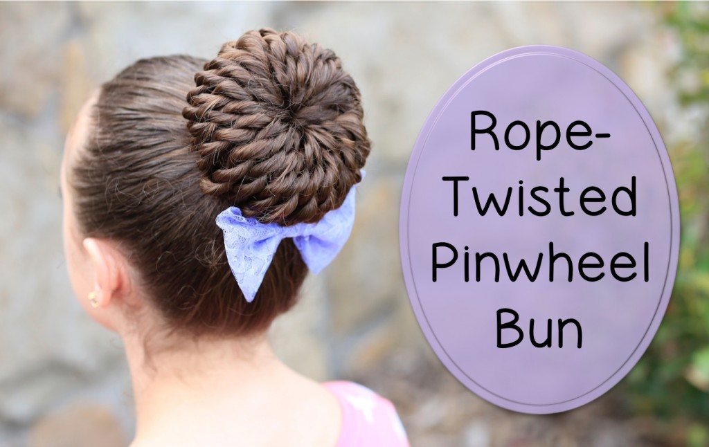 Rope-Twist Pinwheel Bun | Prom Hairstyles