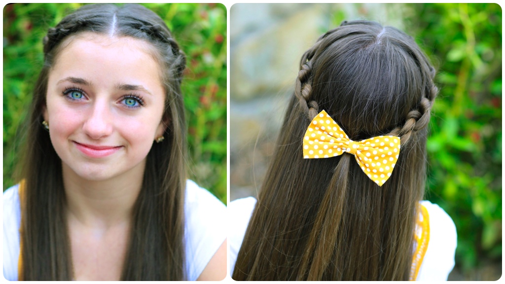 Tie braids shop hairstyles
