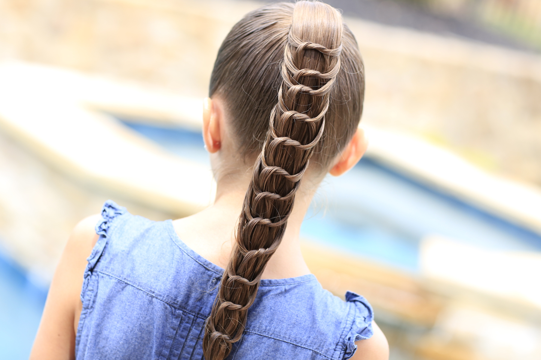 Lace Braided Ponytail and Updo | Cute Hairstyles - Cute Girls Hairstyles