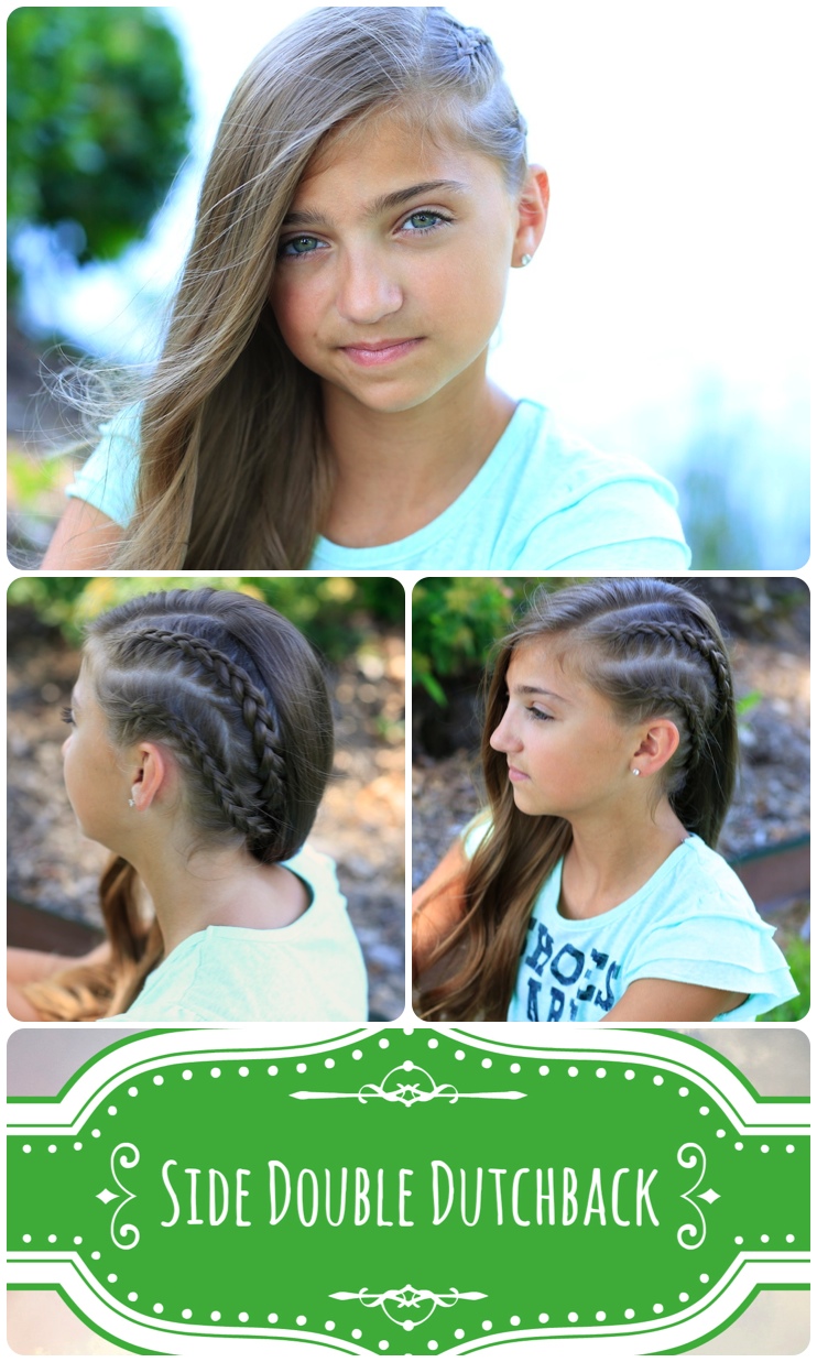 Double Dutchback | Heidi Klum Hairstyles - Cute Girls Hairstyles Double Dutchback | Heidi Klum Hairstyles - Cute Girls Hairstyles