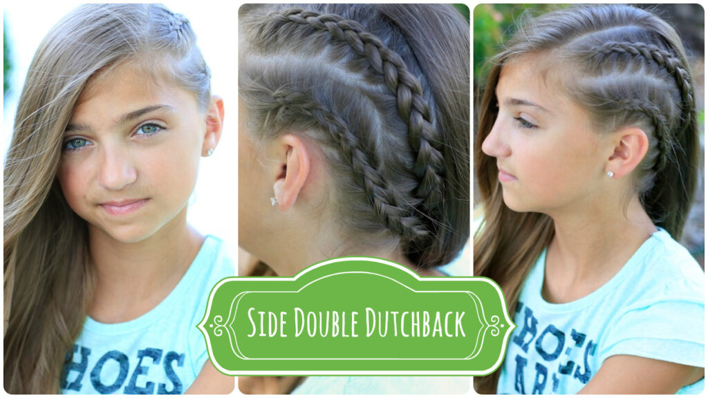 Double Dutchback | Heidi Klum Hairstyles