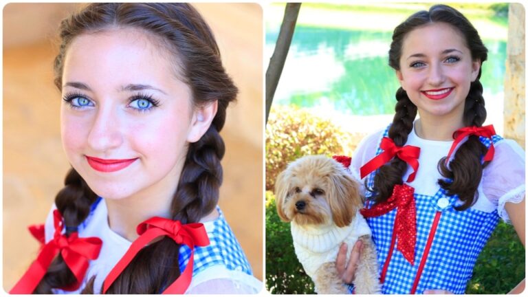 Bailey's Dorothy Braids | Halloween Hairstyles - Cute Girls Hairstyles