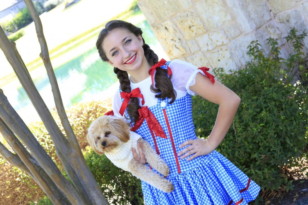 Young girl dressed up as Dorothy | The Wizard of Oz