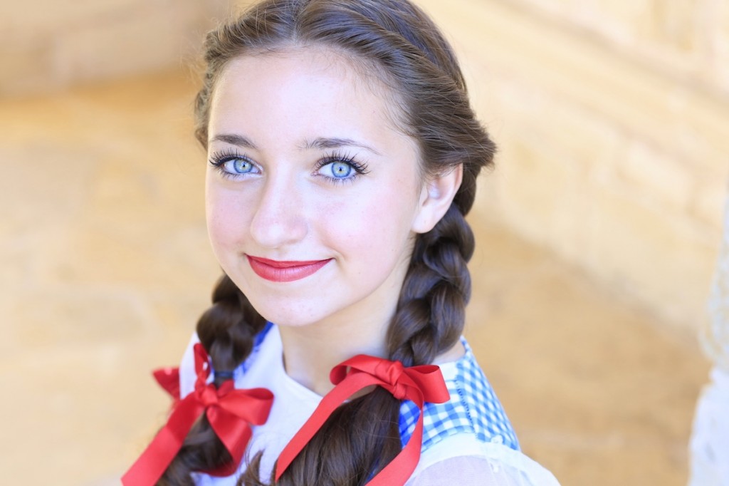 Young girl dressed up as Dorothy | The Wizard of Oz