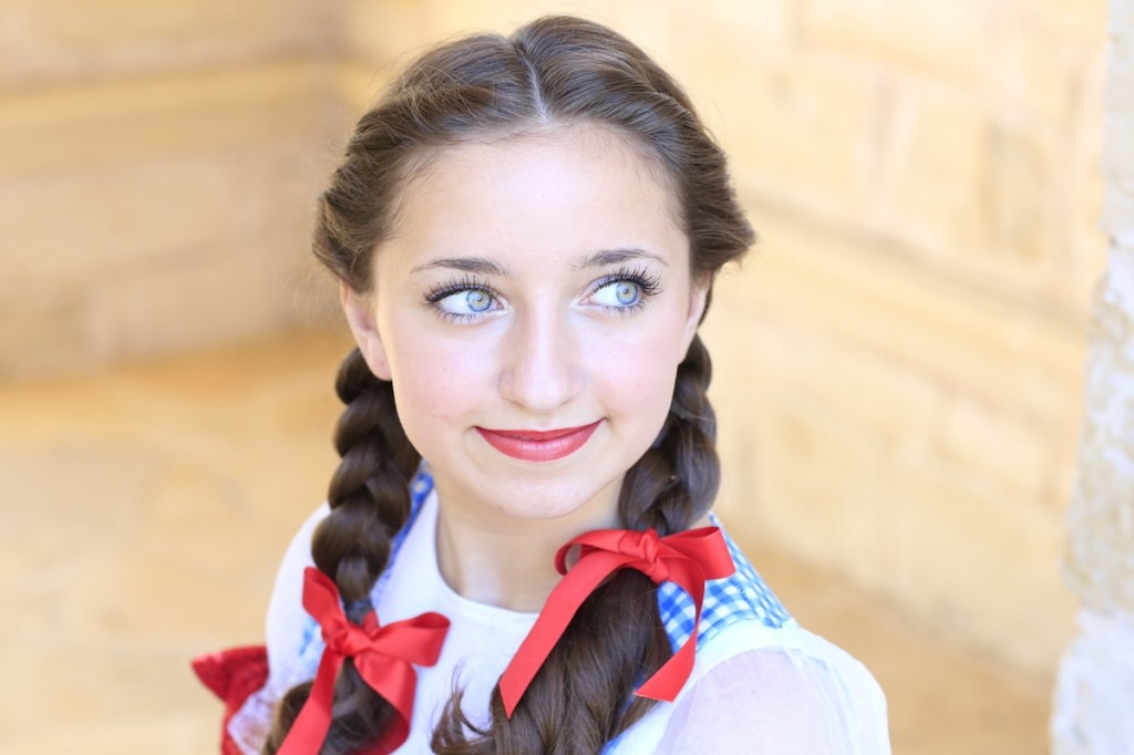 Young girl dressed up as Dorothy | The Wizard of Oz