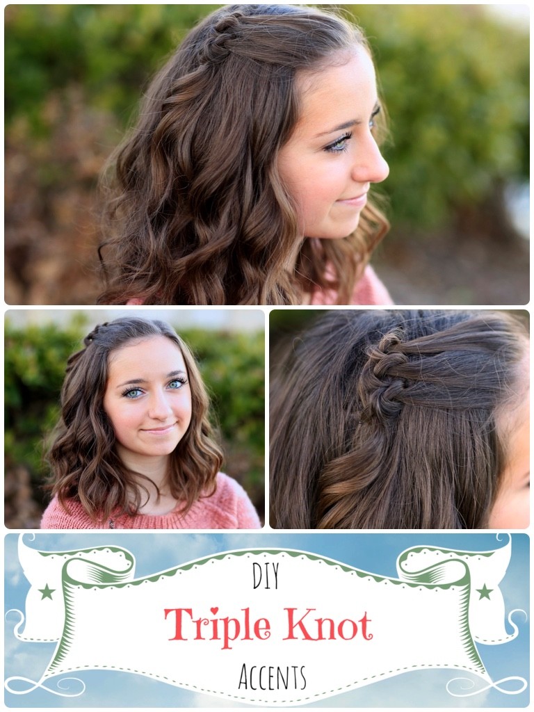 Triple Knot Accent | Short Hairstyles