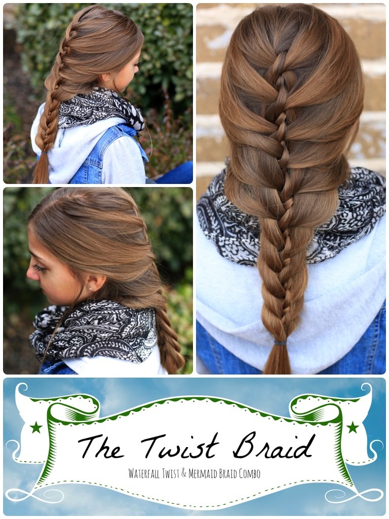 The Twist Braid | Cute Braids