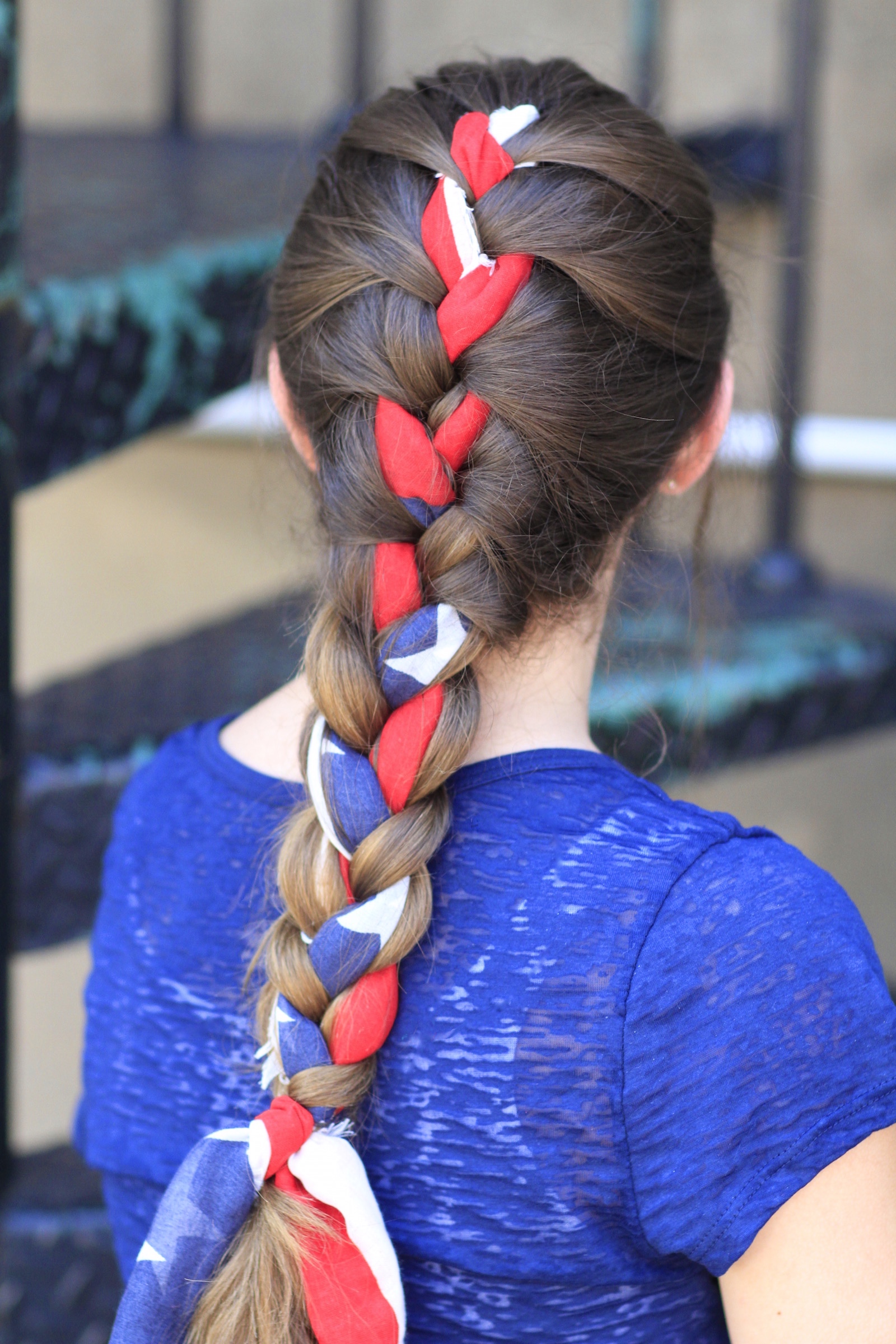 How to braid a scarf discount