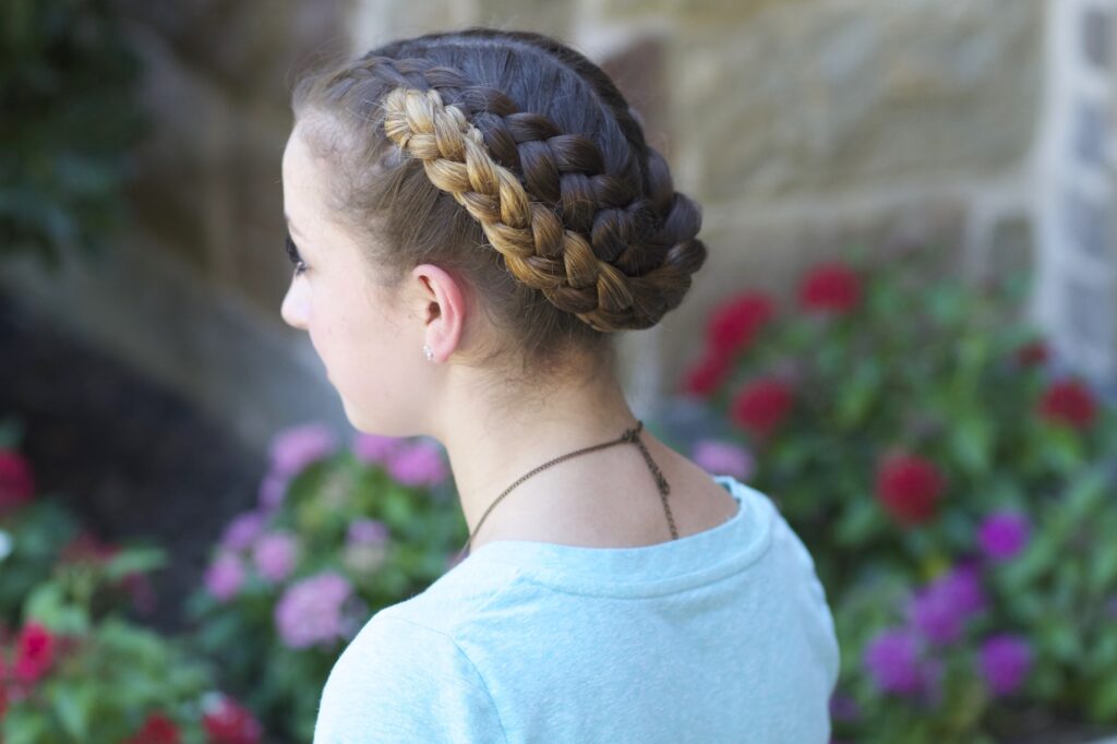 Fold Up Braids | Back-to-School Hairstyles