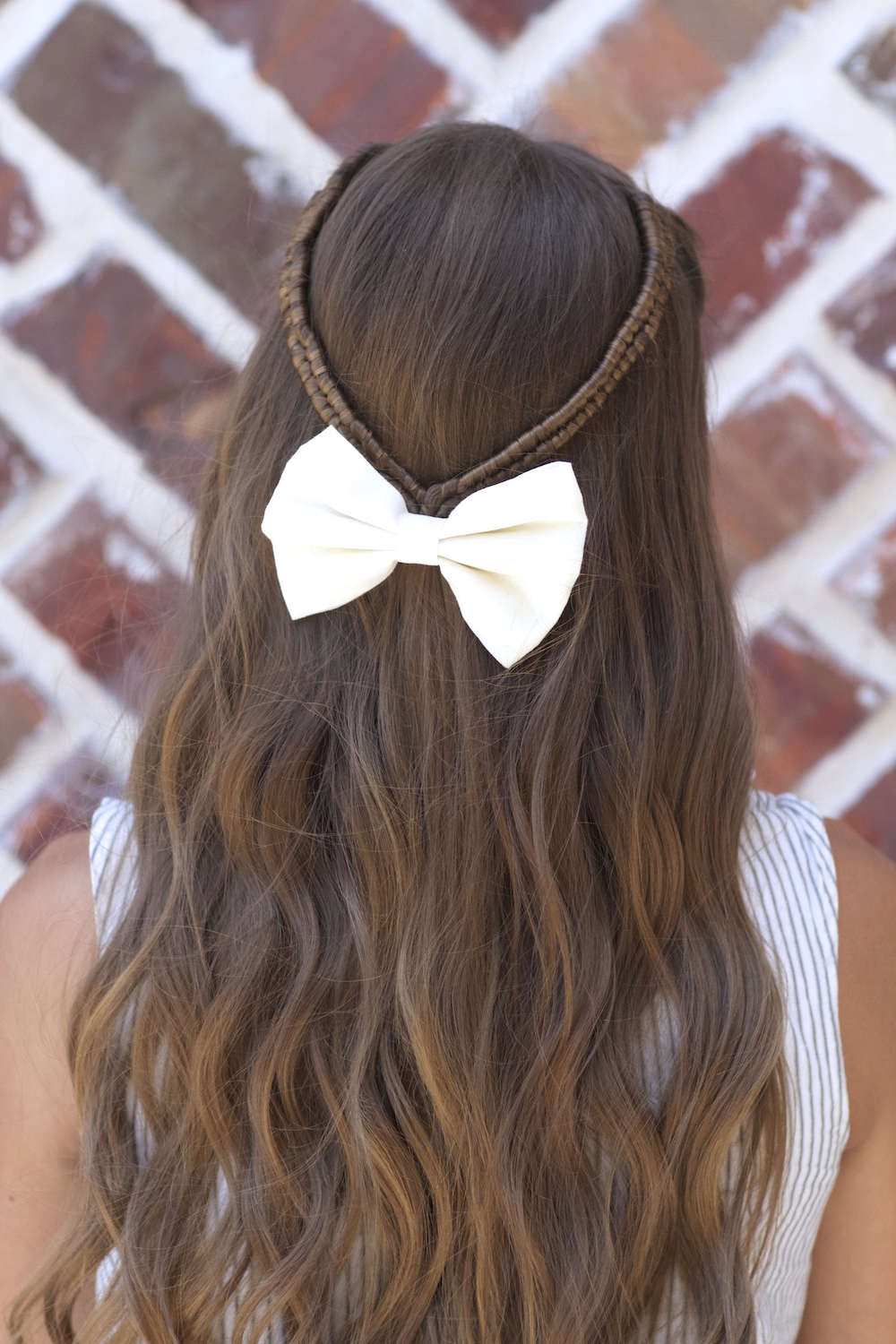 Infinity Braid Tieback | Back-to-School Hairstyles - Cute ...